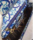 Сумка Dolce & Gabbana Sicily Blue pattern Print